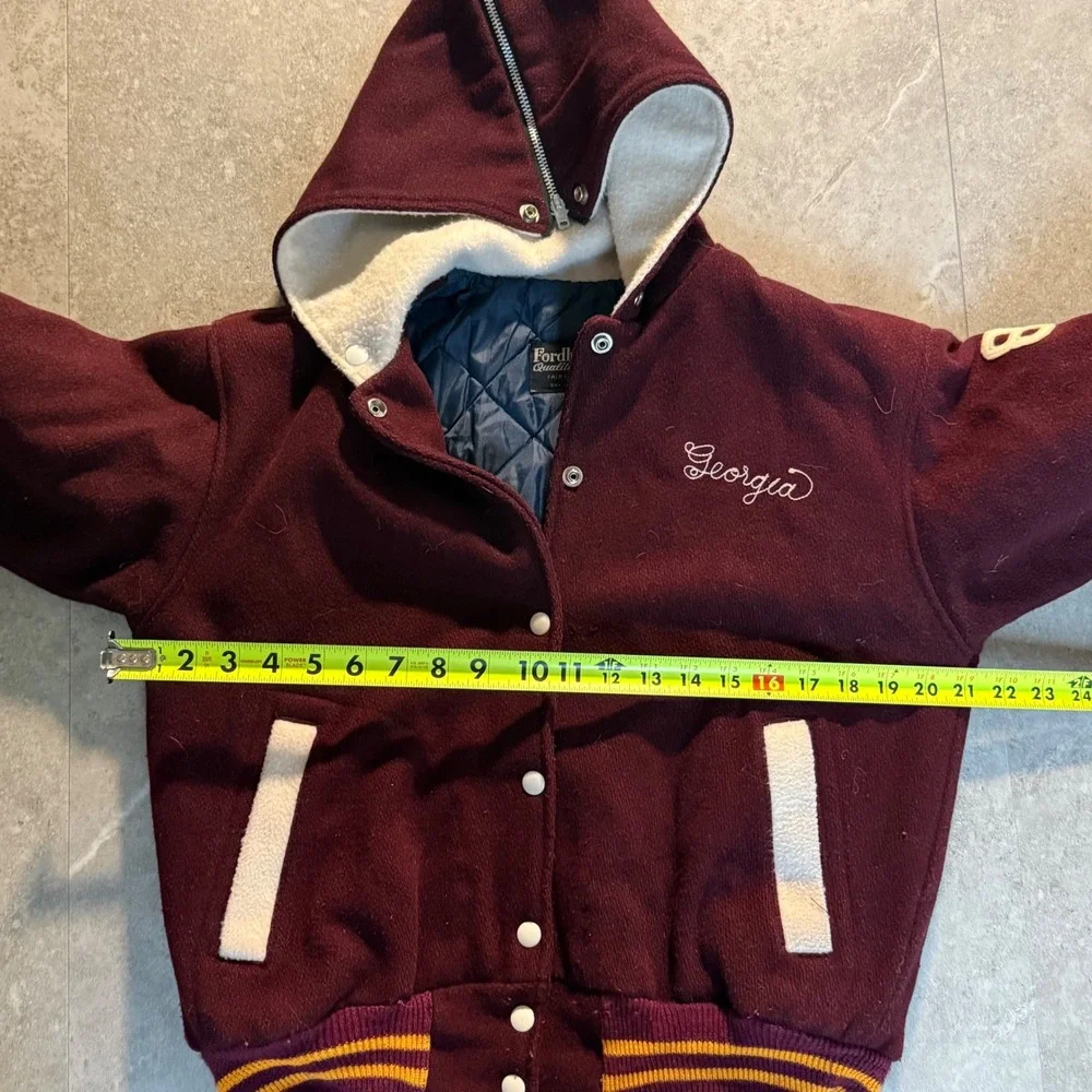 Vintage Henry Ford II Varsity Letterman Cheerleading Jacket